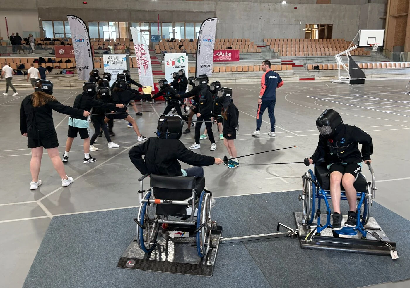 Avec les Jeux de l’Aube, le département prolonge l’esprit de Paris 2024 auprès des collégiens