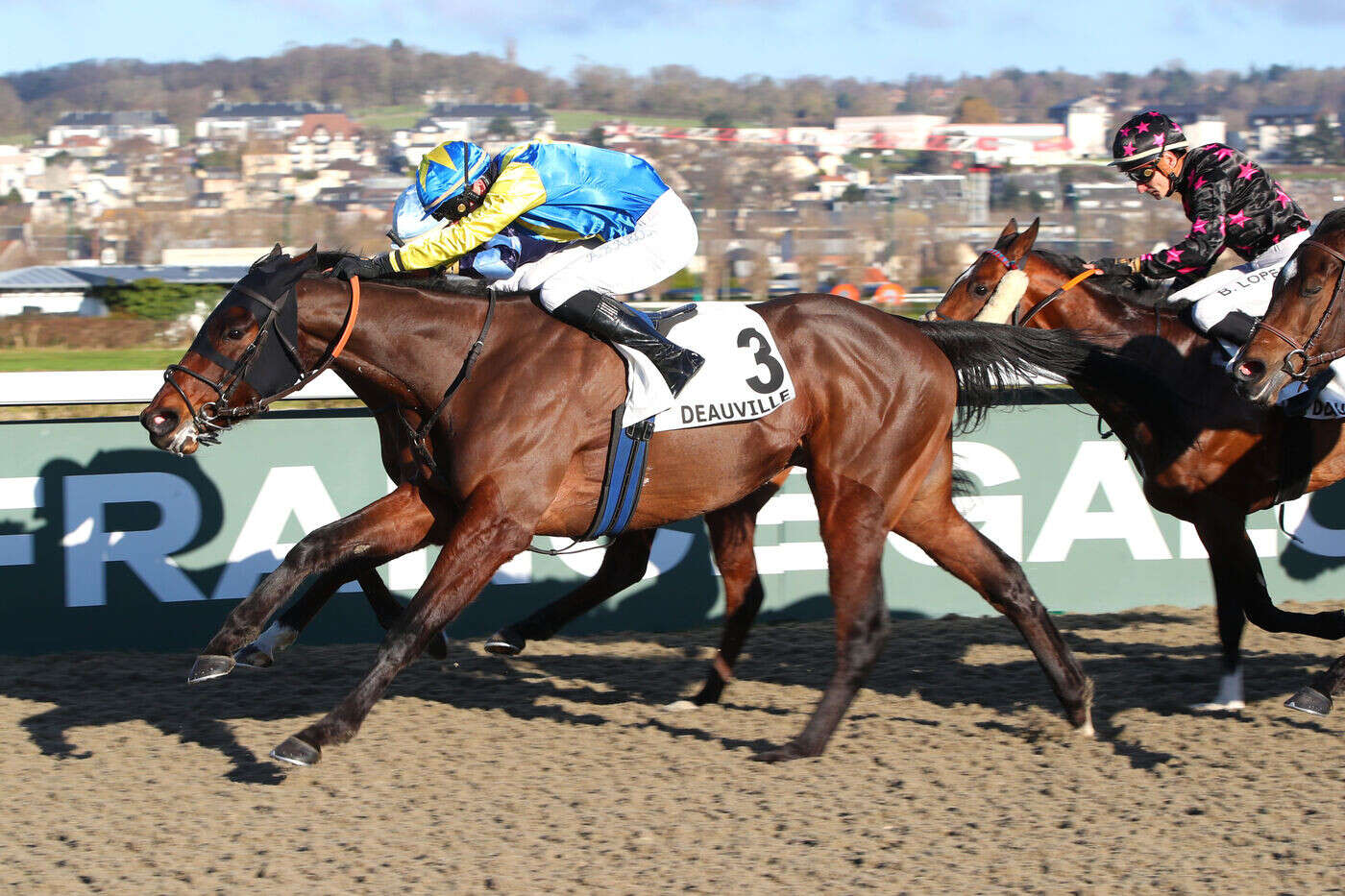 Arrivée du quinté du samedi 1er février à Deauville : Zelman offre une première à son duo d’entraîneurs