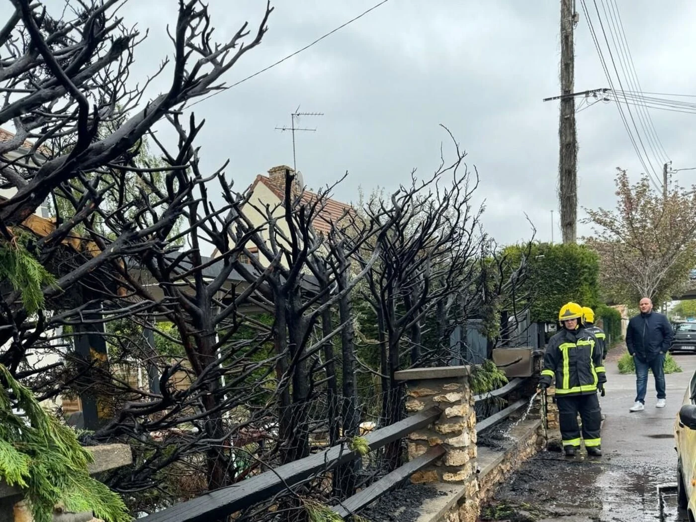Ermont : Youcef Khinache révèle qu’un troisième incendie volontaire a visé son entourage