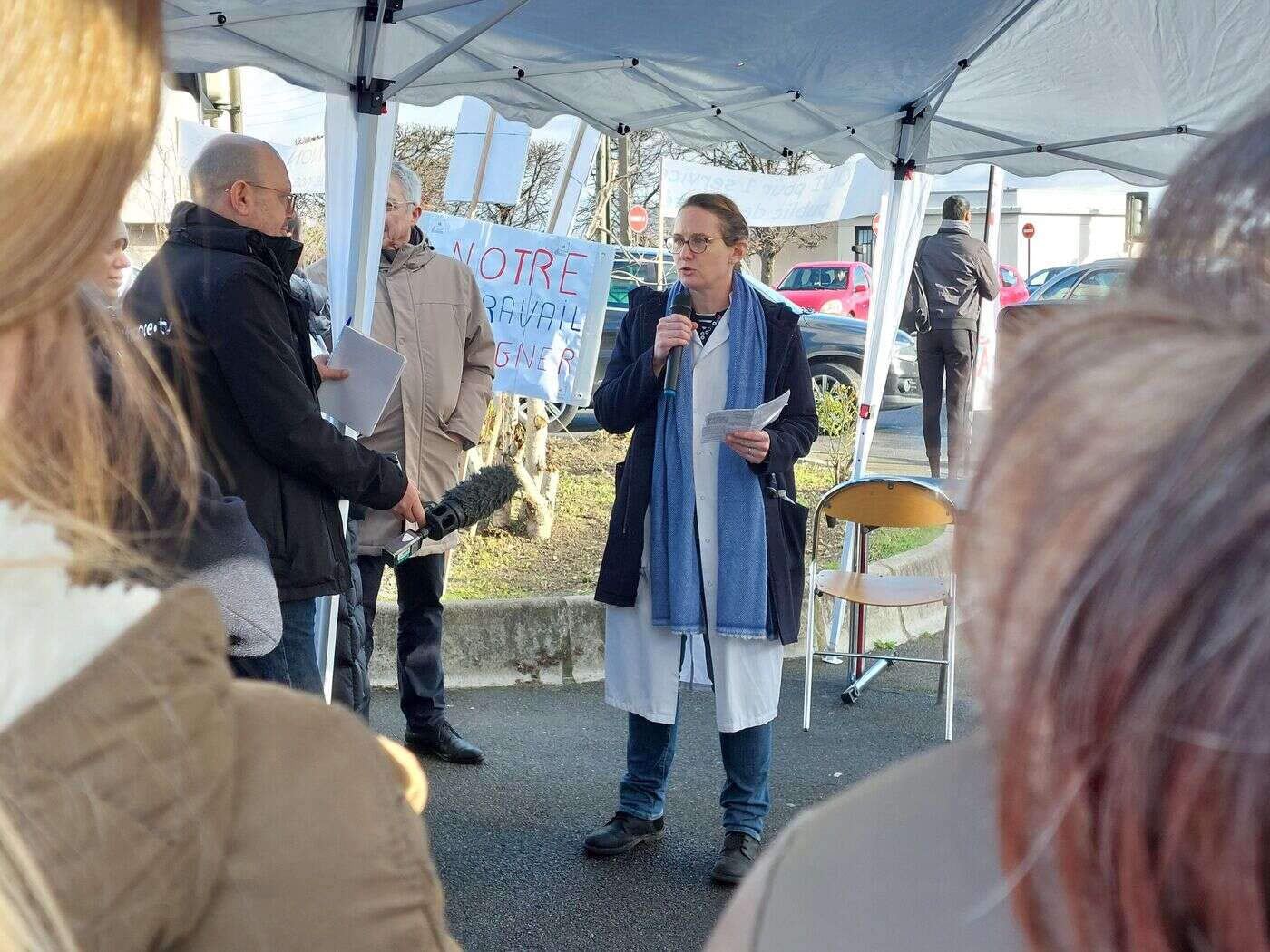 Argenteuil : le personnel de l’hôpital reste mobilisé pour garder la chirurgie de l’obésité