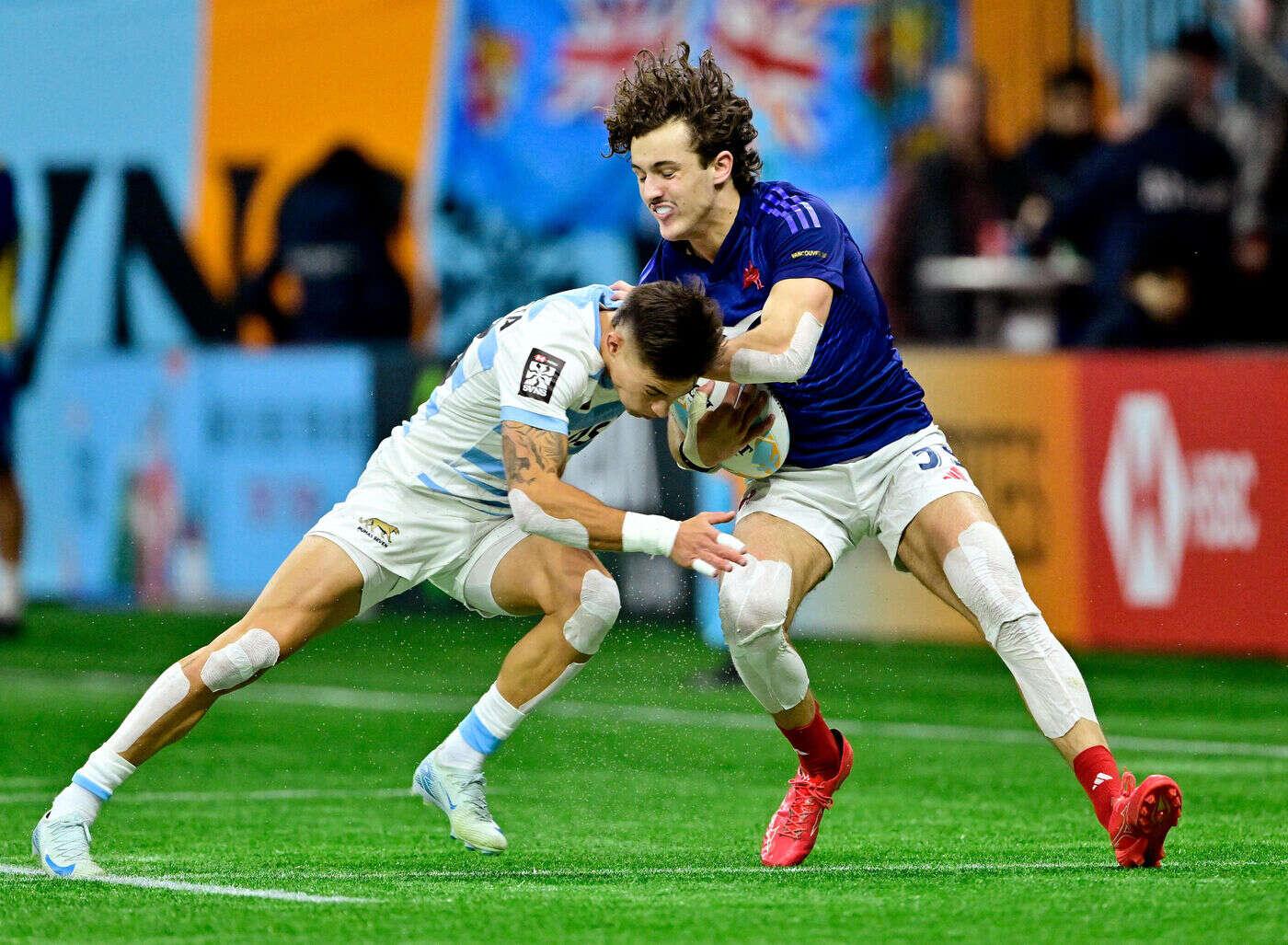 Rugby à 7 : les Bleus stoppés en quarts de finale par l’Argentine à Vancouver