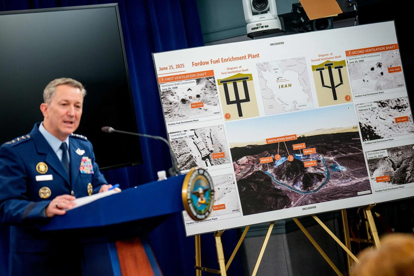 Six bombes déployées à Fordo, agents spéciaux… Le Pentagone révèle de nouveaux détails sur l’opération « Marteau de minuit »