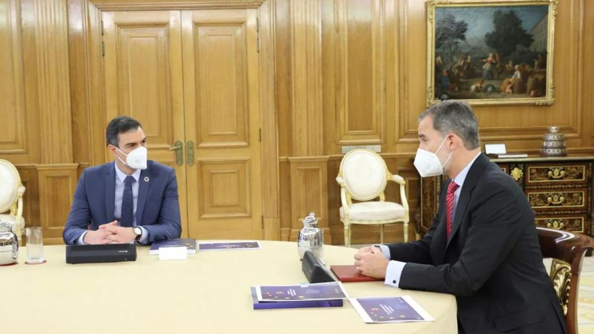 Sánchez presenta al Rey el plan de recuperación de la economía española