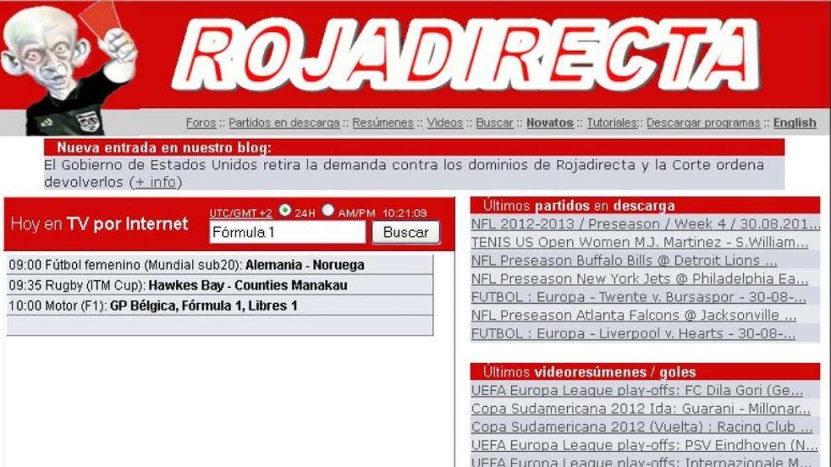 Roja Directa deberá pagar 31,6 millones a Mediapro por retransmitir partidos de fútbol de manera ilegal