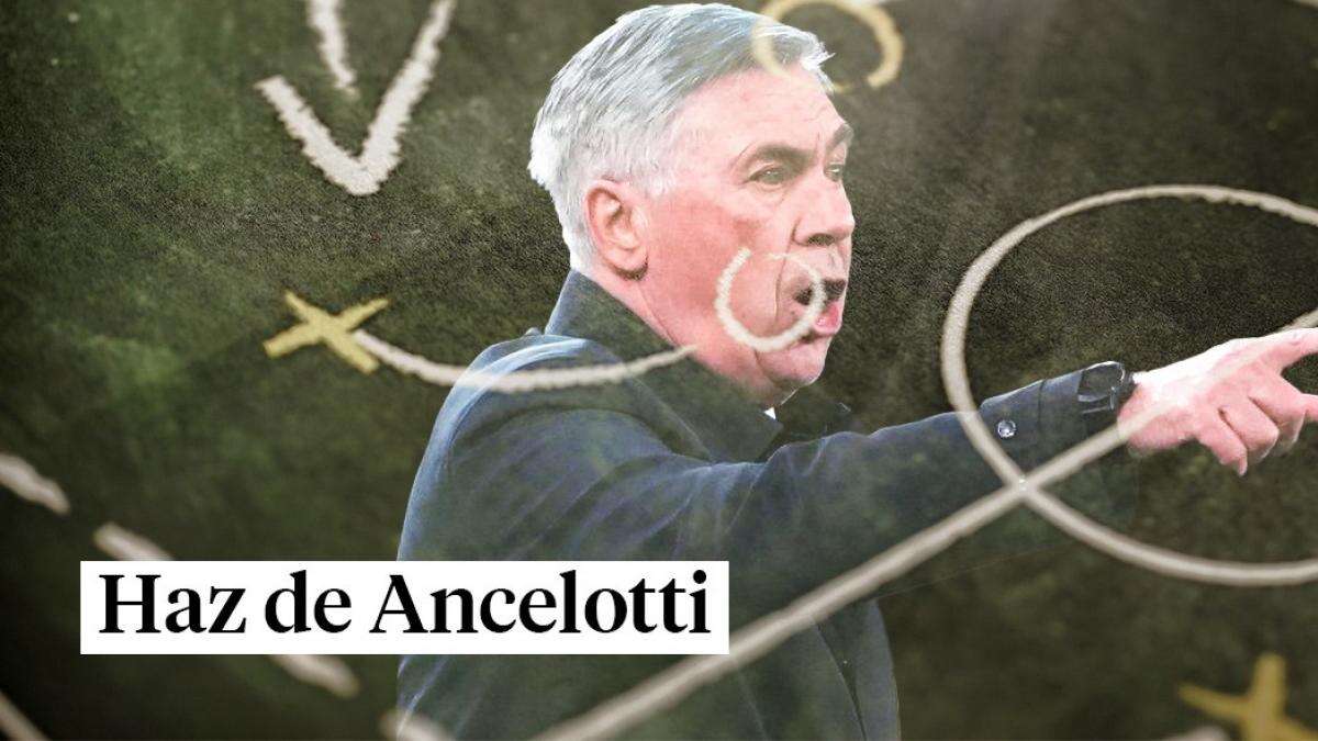 Haz de Ancelotti y elige la alineación del Madrid