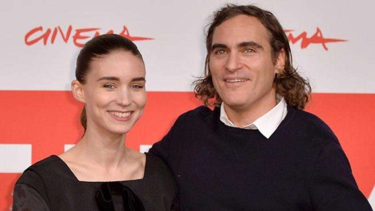 Joaquin Phoenix y Rooney Mara podrían haberse casado en secreto