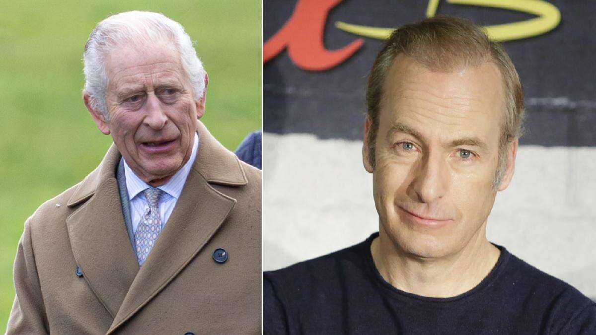 El actor Bob Odenkirk descubre por sorpresa que el rey Carlos III es su primo