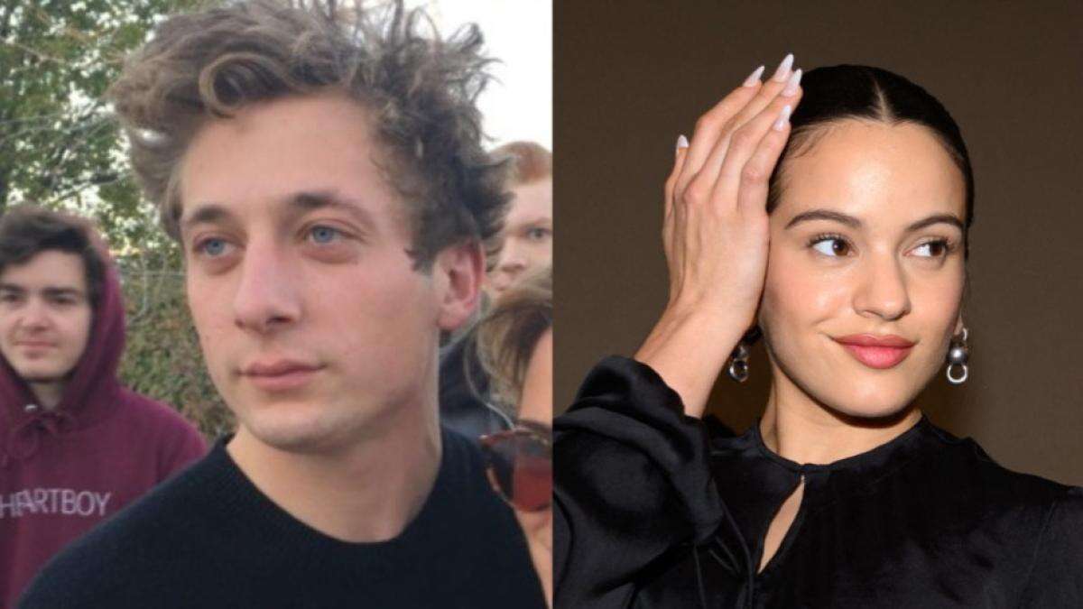 Rosalía y el actor Jeremy Allen White, vistos juntos entre rumores de romance