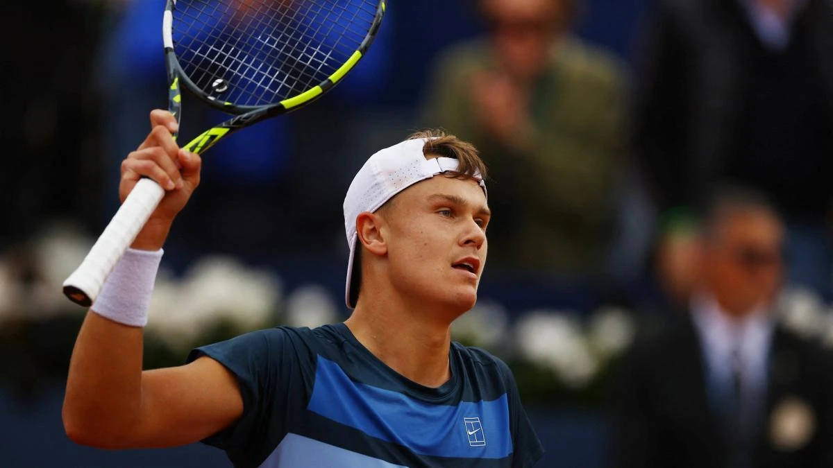 Rune fulmina a Khachanov y será el primer danés que jugará la final en Barcelona