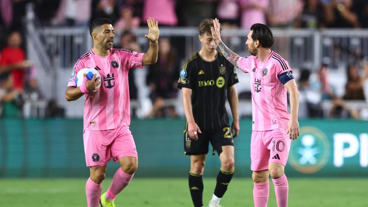 Messi marca un doblete para meter al Inter Miami en semifinales de la Copa de Campeones