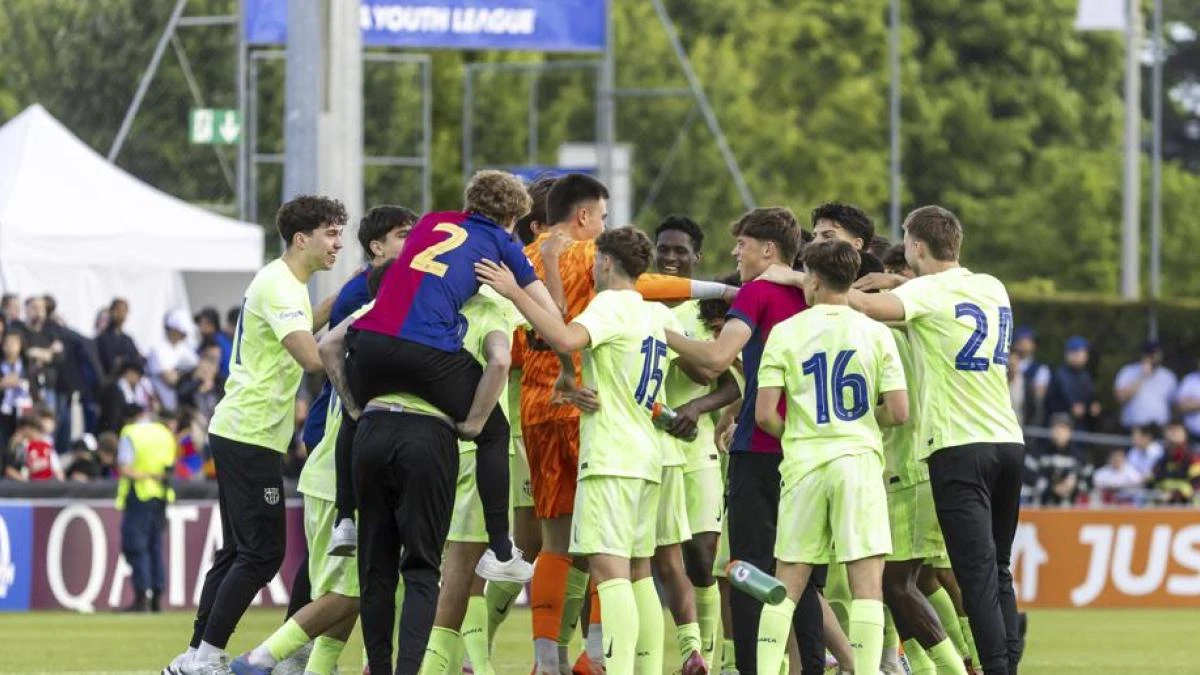 El juvenil gana la UEFA Youth League y el Barça pone rumbo a un triplete utópico