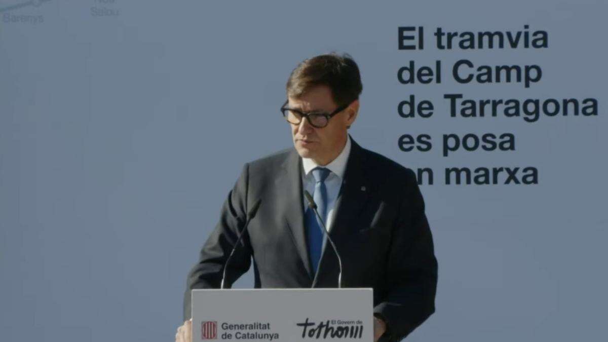 Illa anuncia que el tranvía de Tarragona estará en marcha en 2028