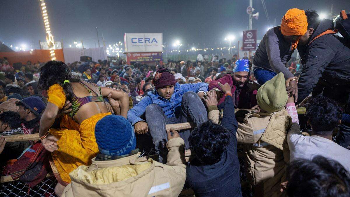 Al menos quince muertos junto al Ganges en una estampida en la fiesta de Kumbh Mela