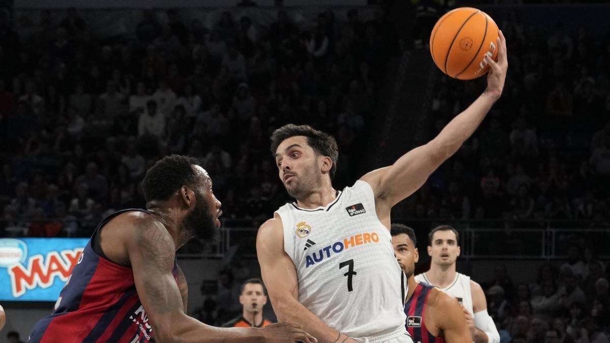 El Real Madrid gana al Baskonia (82-89) y mete a al Joventut en la Copa del Rey