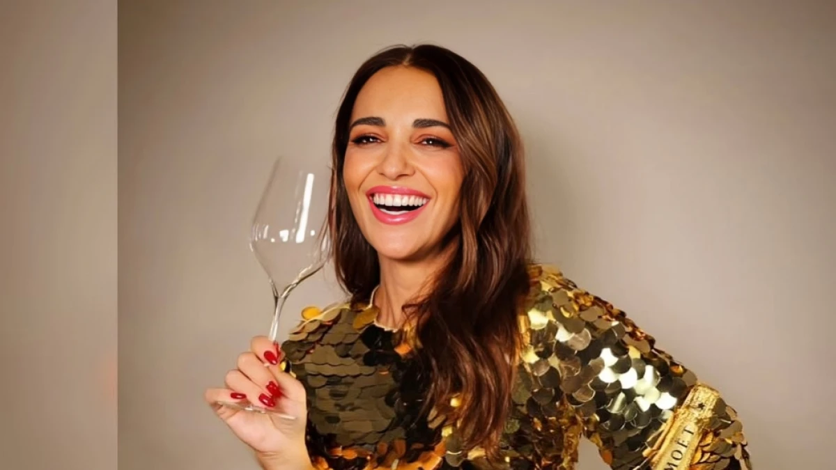 Paula Echevarría, 47 años: “Nunca bebí alcohol hasta los 40. De repente, un día probé el vino tinto y ahora me encanta porque lo disfruto mucho”
