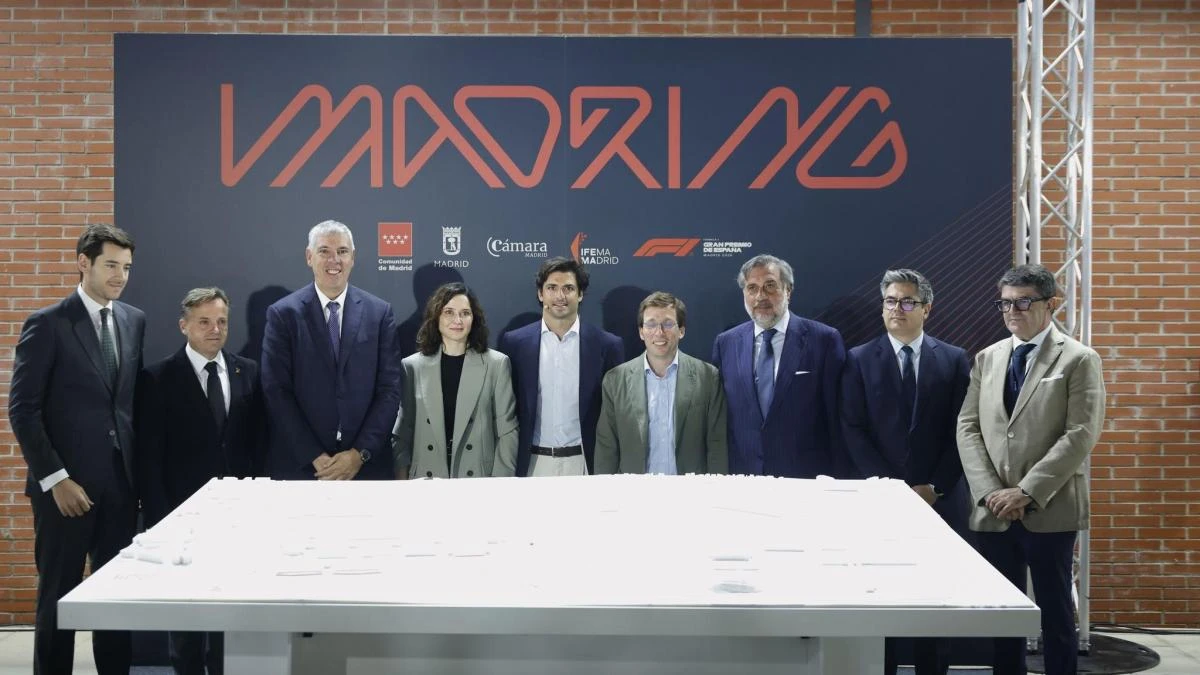 Almeida defiende la Fórmula 1 ante la amenaza de asociaciones vecinales de llevar el proyecto a los tribunales