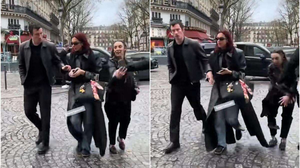 El guardaespaldas de Dua Lipa golpea a una fan en plena calle en París