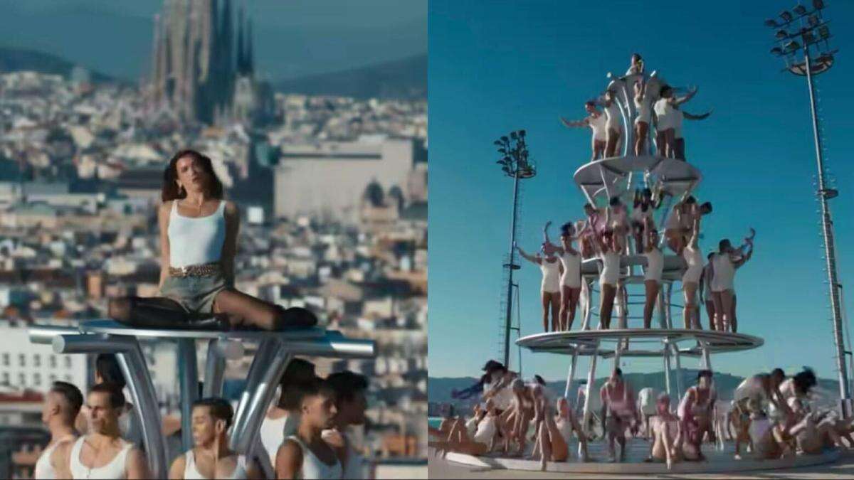 El homenaje de Dua Lipa a los castells en su nuevo single 'Illusion', grabado en Barcelona