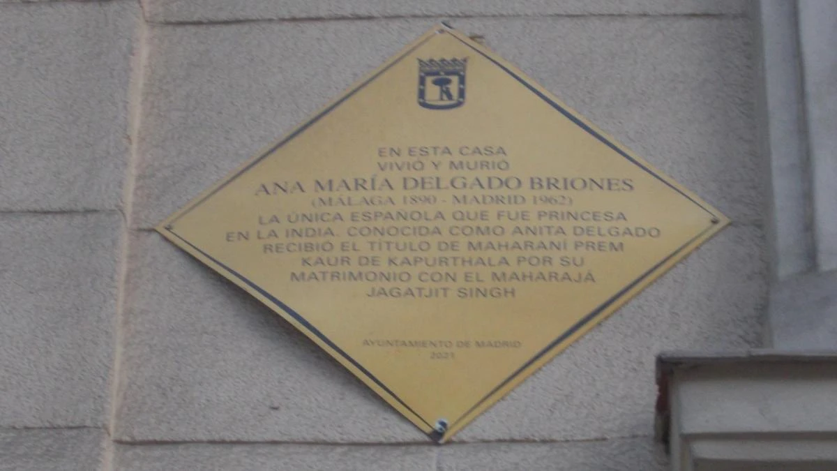 La calle madrileña de la única princesa india española y otros ilustres personajes