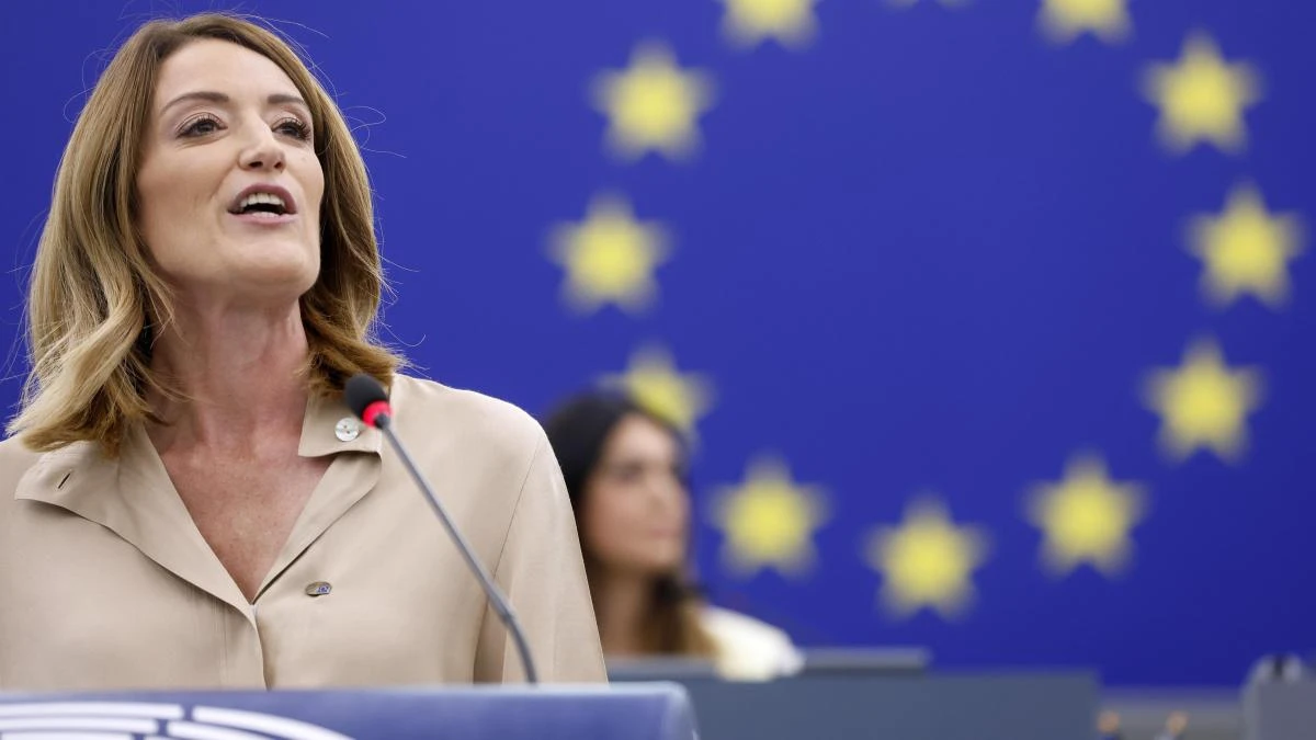 La Eurocámara lanza la nueva legislatura con la reelección de Metsola (PPE) como presidenta