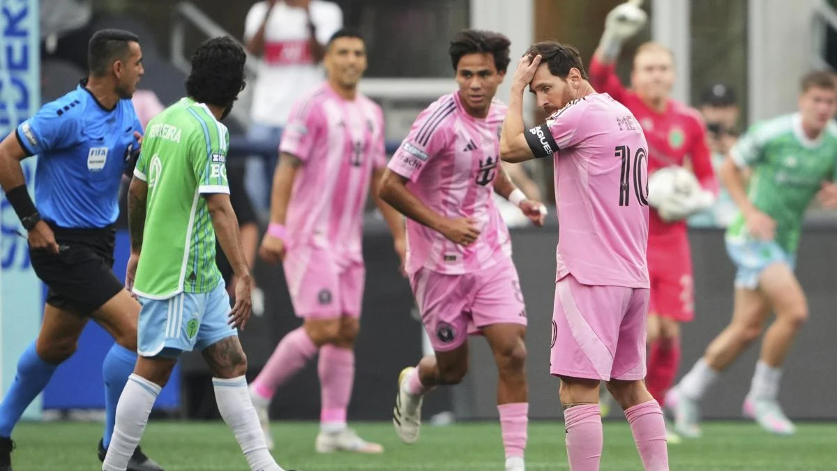 Messi falla un penalti a lo ‘Panenka’ y su equipo acaba goleado en Charlotte