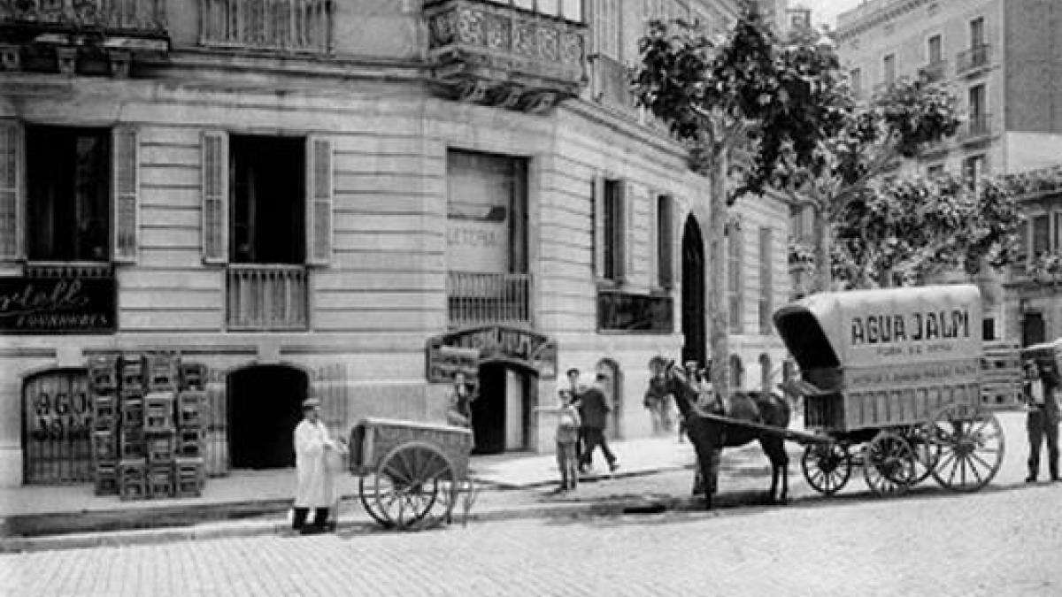 El antiguo 'delivery' de agua de Barcelona