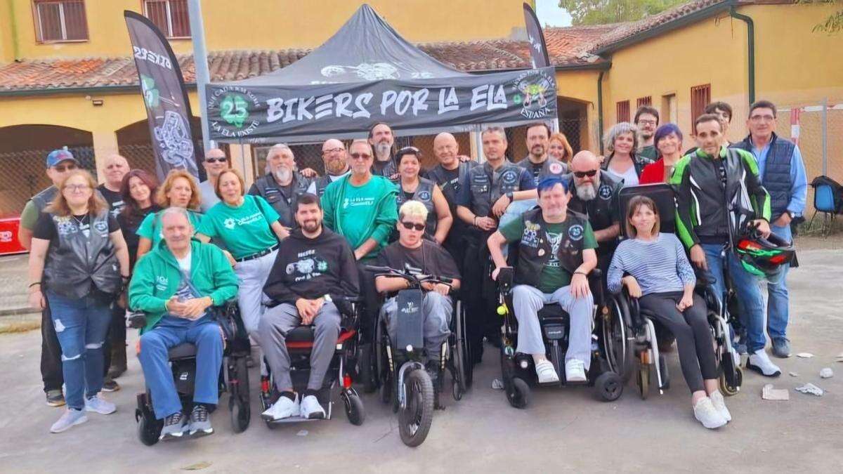 Bikers por la ELA, cada kilómetro cuenta