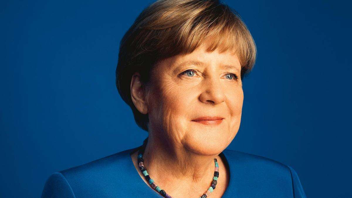 Angela Merkel presenta su libro de memorias ‘Libertad’ en el Auditori RBA de Barcelona