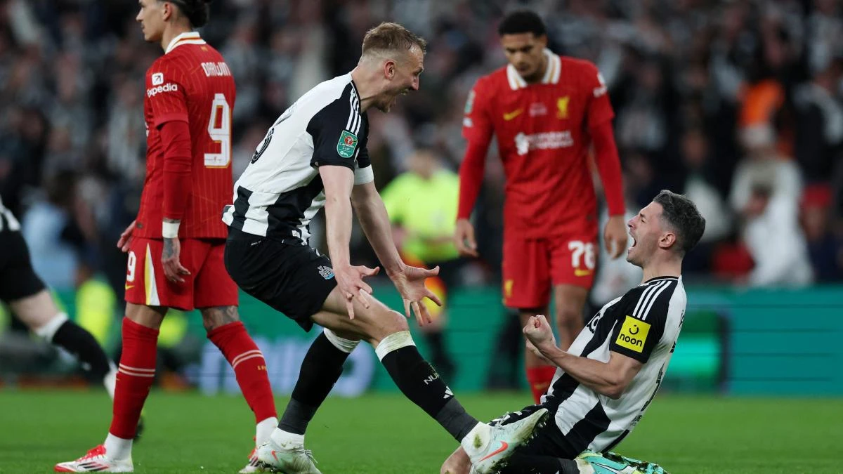 El Newcastle gana la Carabao Cup al Liverpool