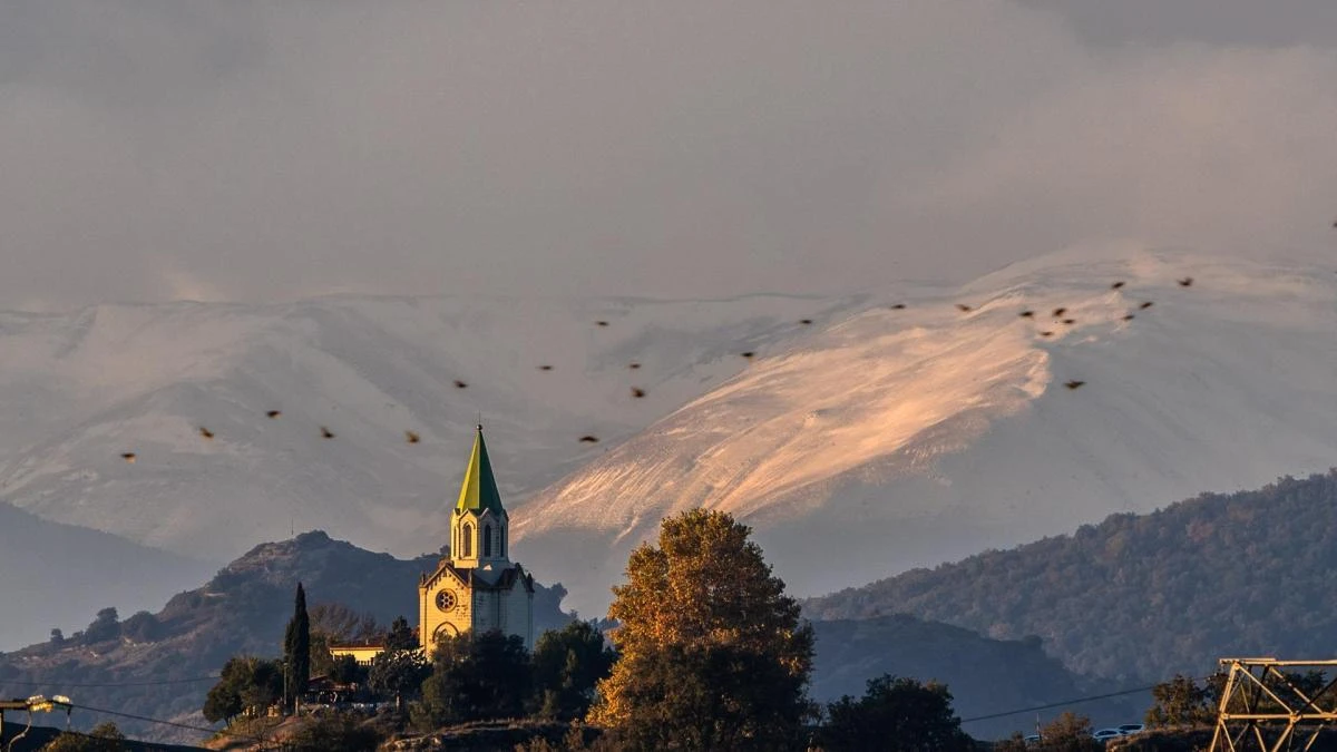 El fondo nevado de Puig-agut