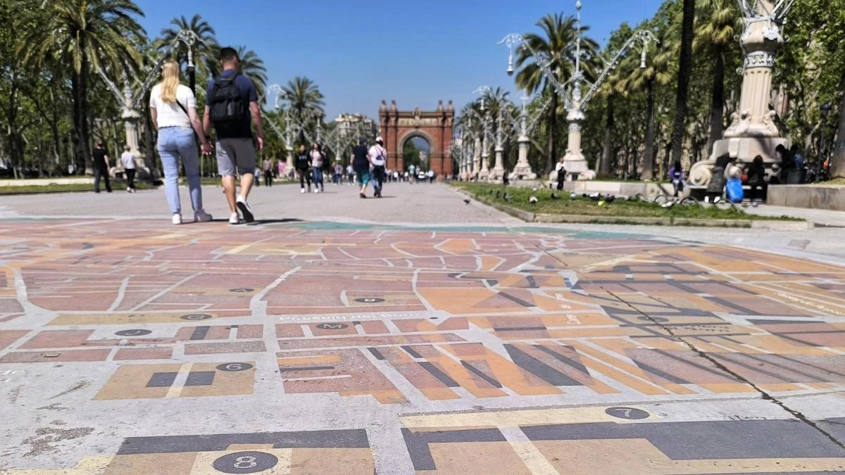 Dónde caminar sobre la ciudad de Barcelona