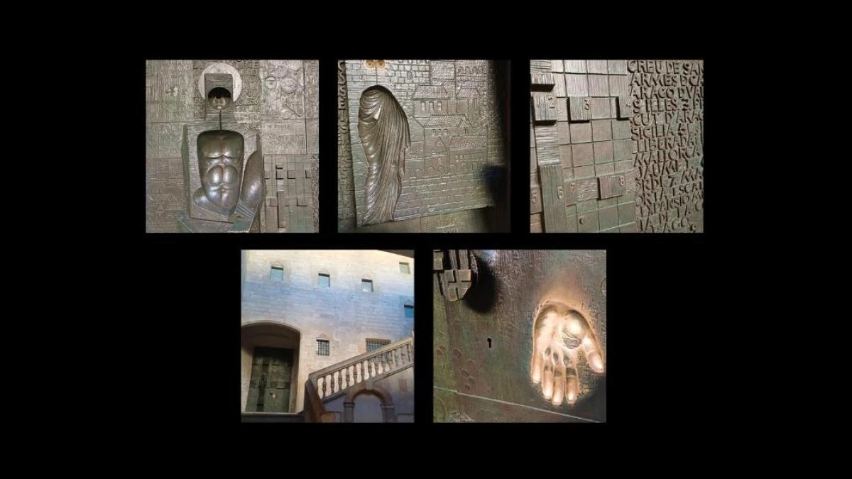 La simbología de la Porta de Sant Jordi