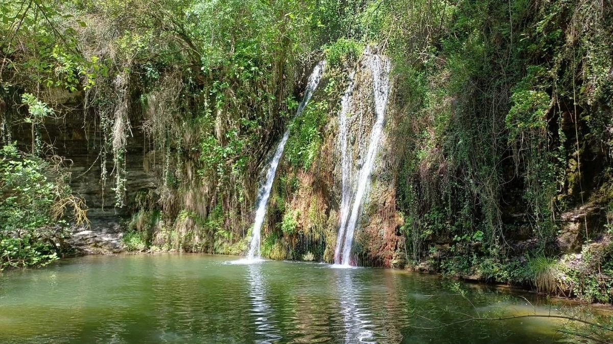 El refrescante Gorg d'en Nafre en Copons