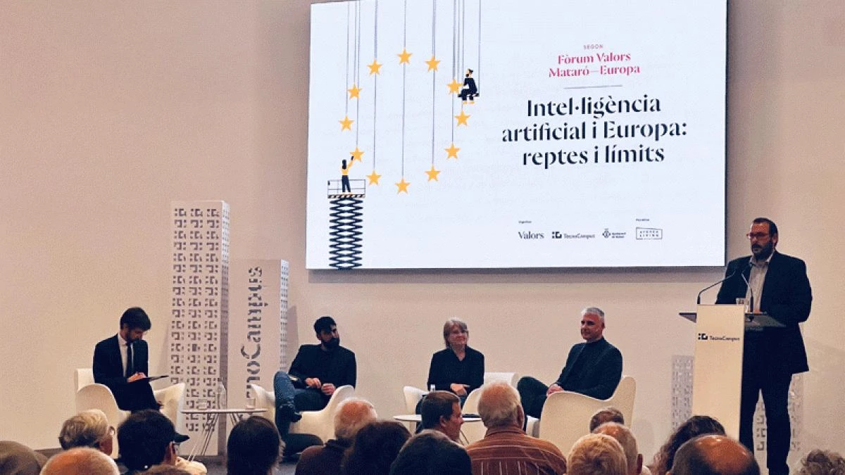 El II Foro Valors Mataró-Europa reflexiona sobre los retos de la inteligencia artificial en el contexto europeo