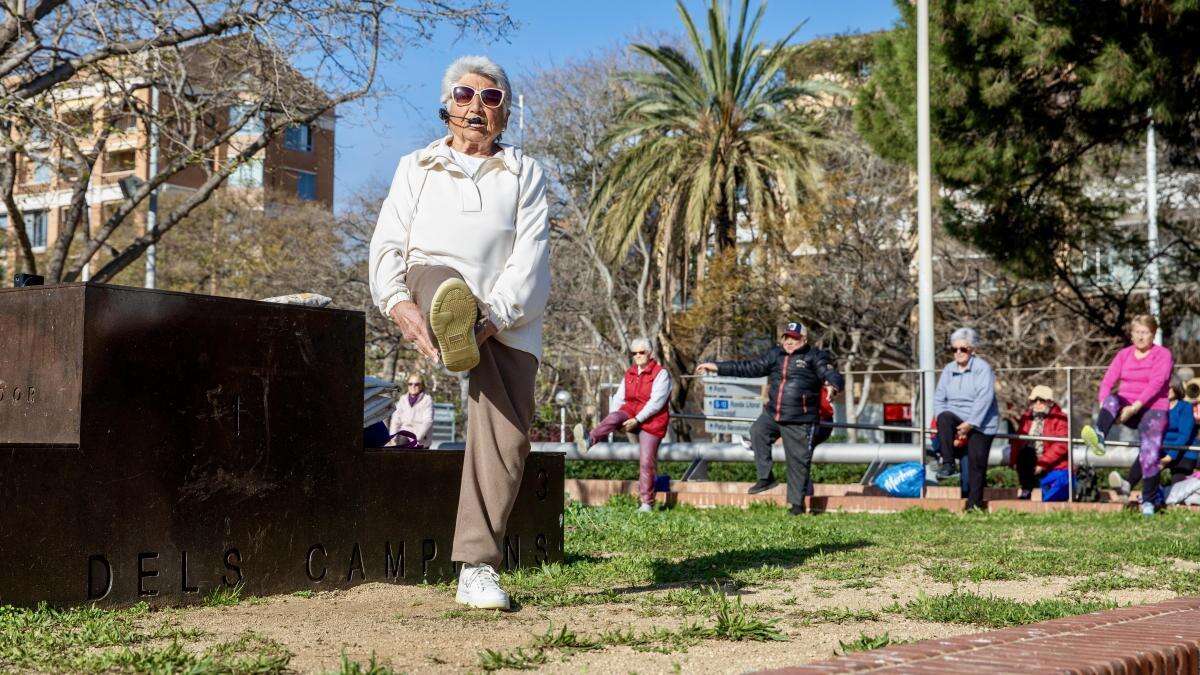 Una gimnasta de casi 90 años: “Los amigos son el dinero del pobre y yo soy rica”