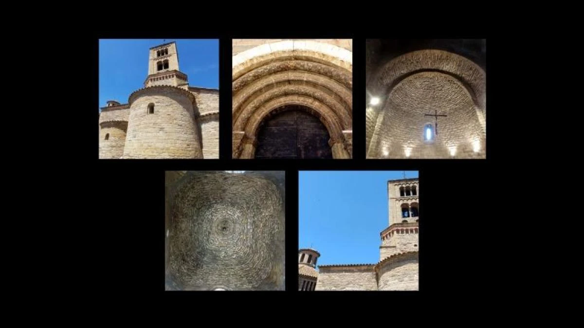 El románico puro de Santa Eugènia de Berga