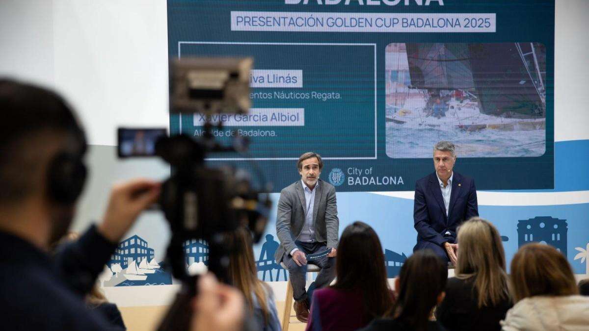 Badalona pone en valor el turismo náutico en Fitur y anuncia la regata Golden Cup