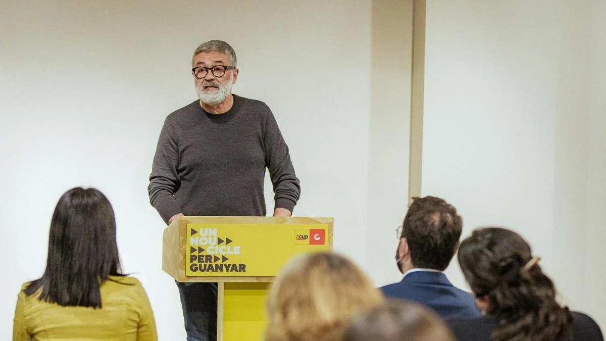La CUP no contempla por ahora entrar en el Govern por ser un “acuerdo de mínimos”