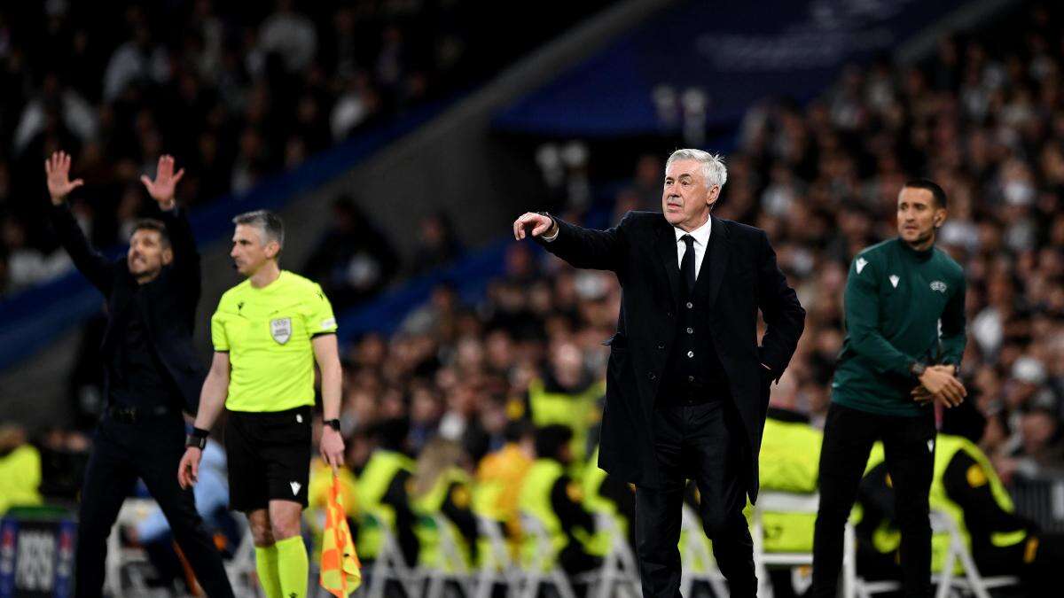 Ancelotti: “Si llegas al minuto 75 con 2-1, toca defender