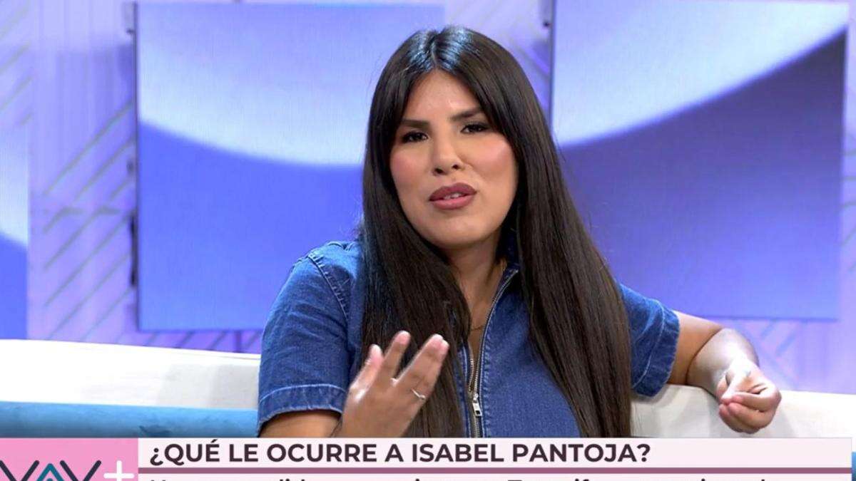 Isa Pantoja comparte entre lágrimas el problema de salud que padece: ''A ver si así mejoro''