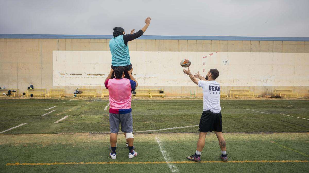 Rugby entre rejas: “Te olvidas de los muros”