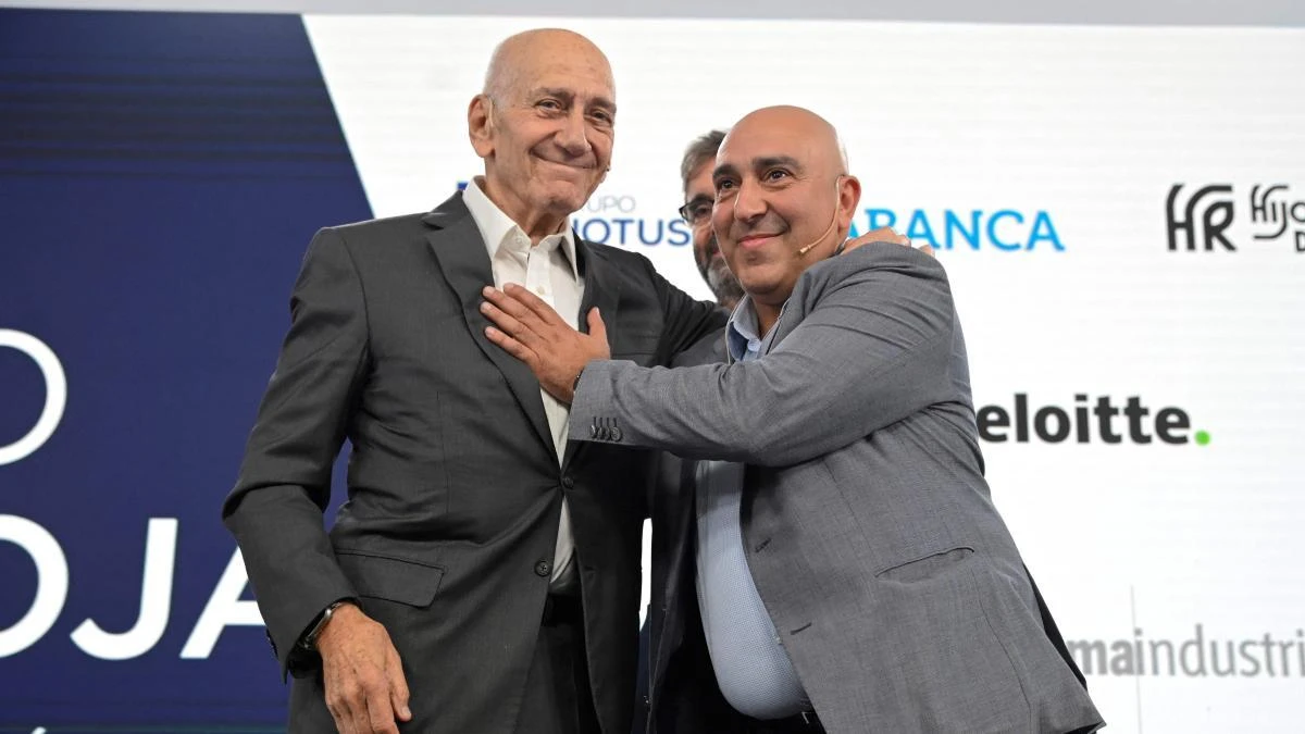 Ehud Olmert: “La paz entre Israel y Palestina está mucho más cerca de lo que creen”