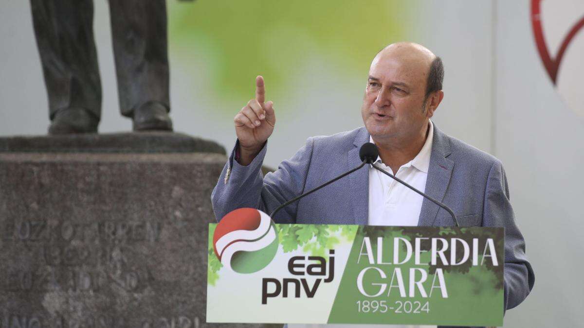 Ortuzar se pone disposición del PNV para aspirar a un cuarto mandato como presidente