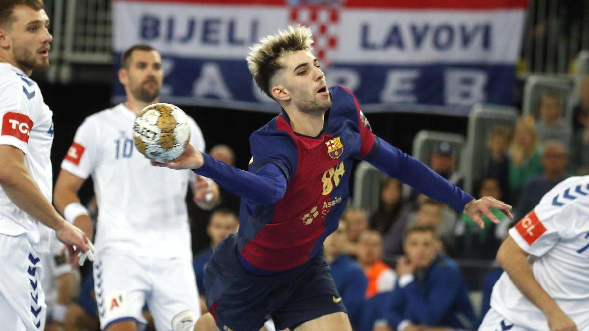 El Barça sabe sufrir para ganar en Zagreb