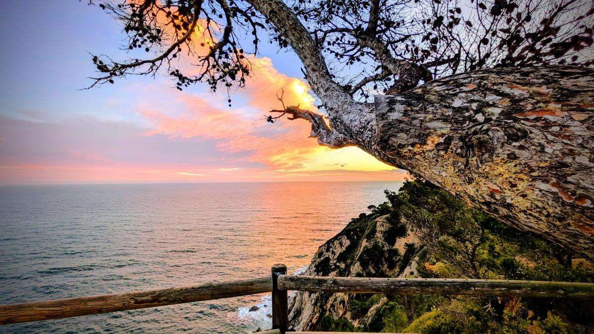 Colores de las puestas de sol de Tossa de Mar