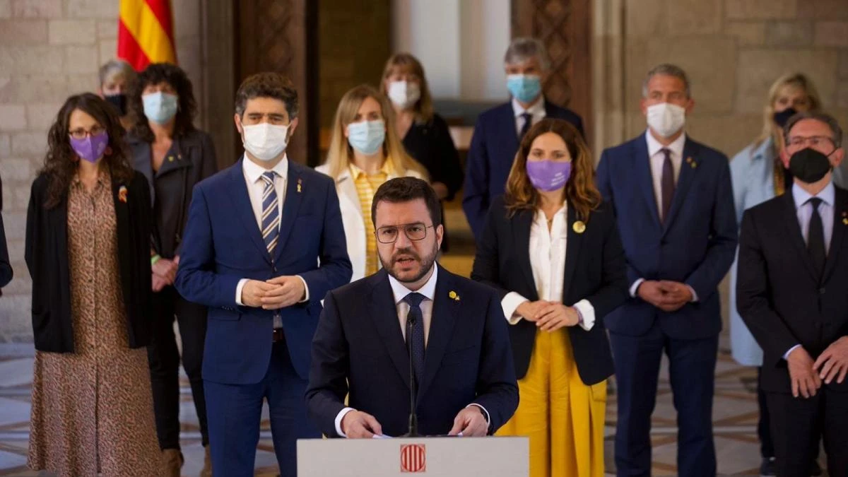 Aragonès asegura que tras los indultos “es la hora de un referéndum acordado”
