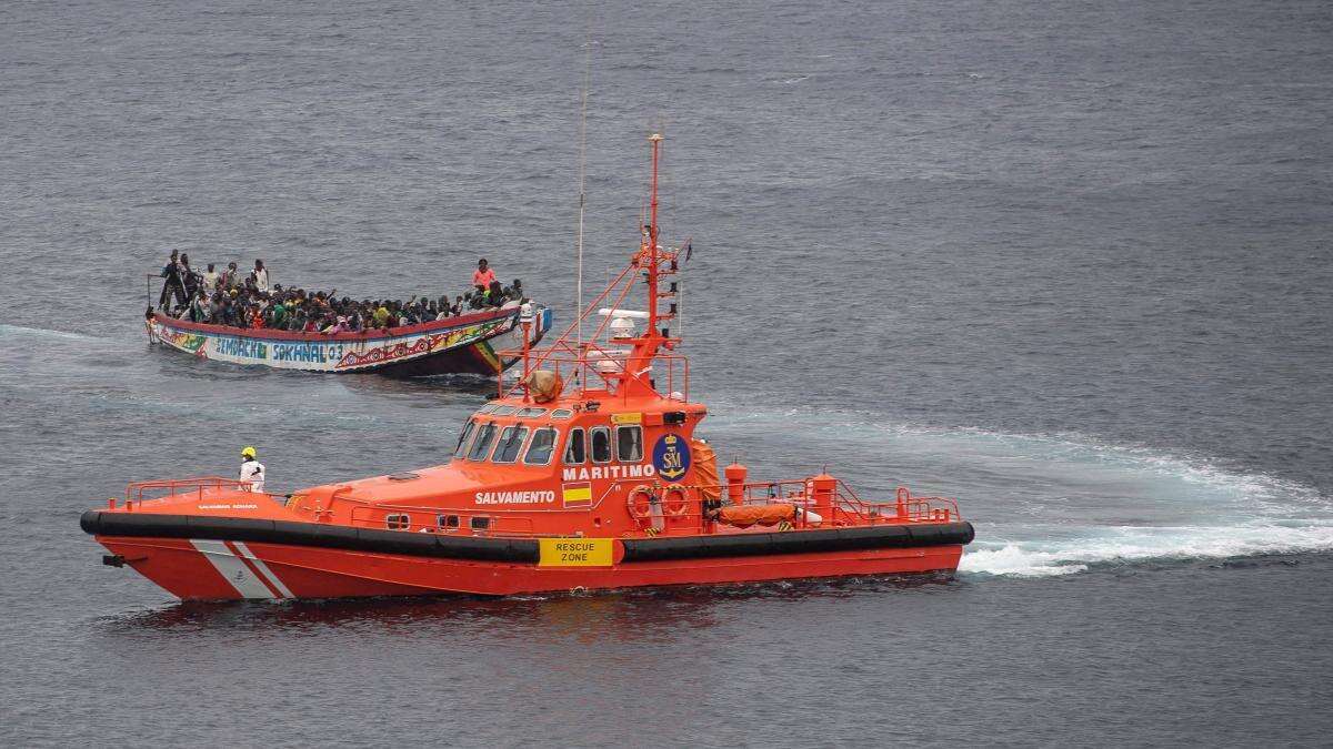 Rescatan a cuatro polizones que llegaron a Gran Canaria sobre el timón de un buque