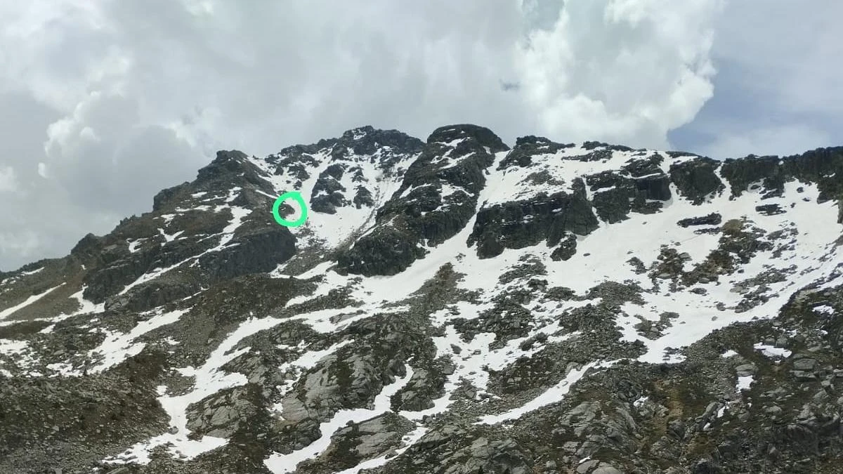 Un miembro del Club Alpí Palamós relata el hallazgo del cuerpo de un montañero en el pico Rulhe a 2.680 metros