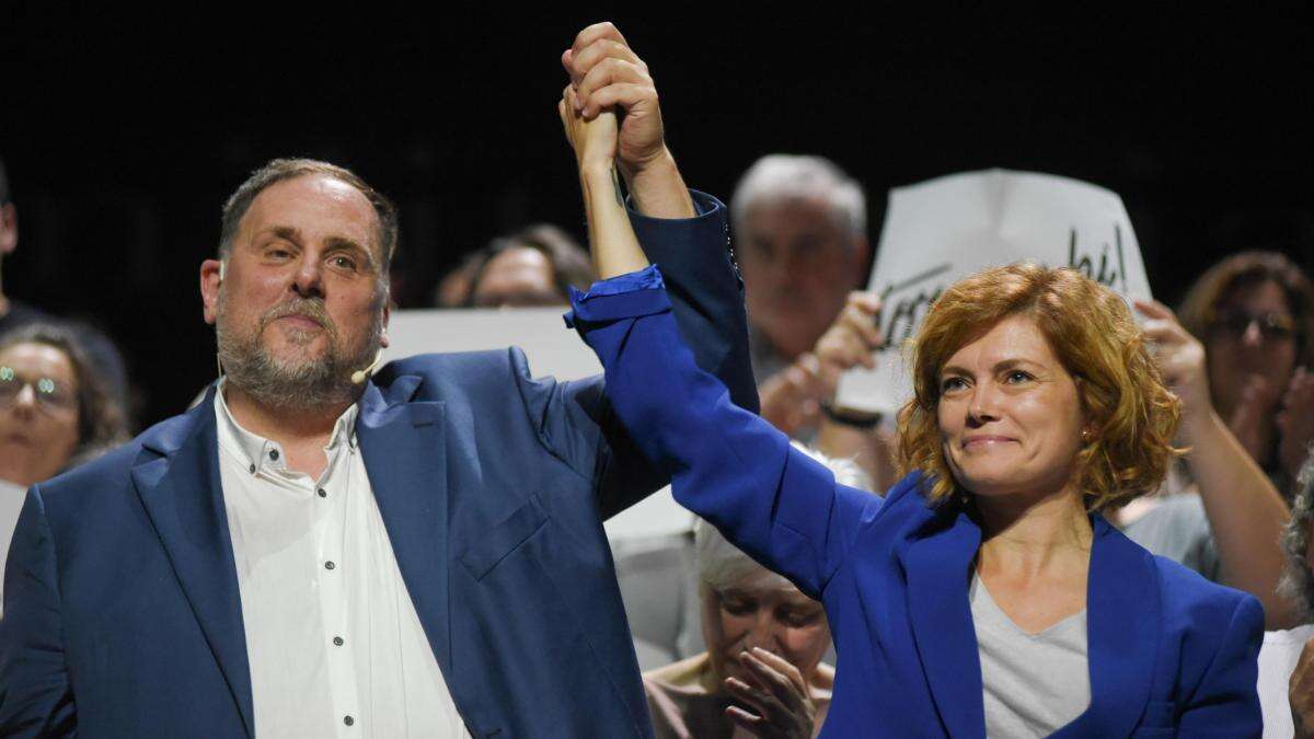 Junqueras se impone en las elecciones de ERC, pero habrá segunda vuelta para elegir presidente