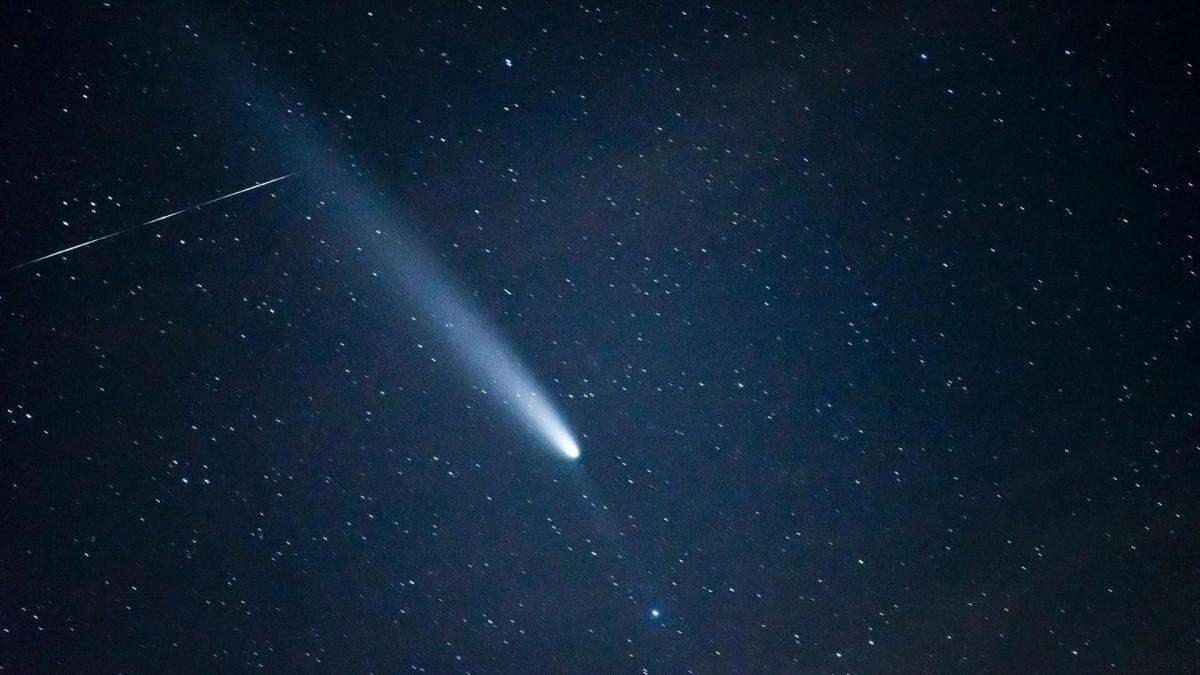 El cometa C/2023 A3 juega con las Oriónidas